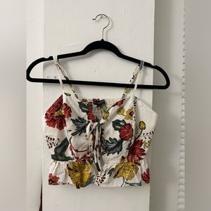 Floral Crop Top